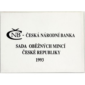 Sady mincí ČSSR - ČSFR - ČR, Sada oběžných mincí ČR 1993 - 3 mincovny