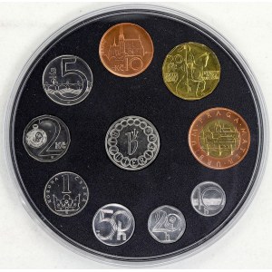 Sady mincí ČSSR - ČSFR - ČR, Sada oběžných mincí ČR 1994 - 2 mincovny