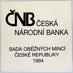 Sady mincí ČSSR - ČSFR - ČR, Sada oběžných mincí ČR 1994