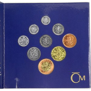 Sady mincí ČSSR - ČSFR - ČR, Sada oběžných mincí ČR1996
