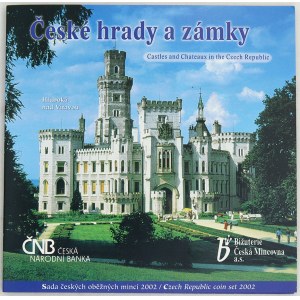 Sady mincí ČSSR - ČSFR - ČR, Sada oběžných mincí ČR 2002