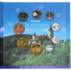 Sady mincí ČSSR - ČSFR - ČR, Sada oběžných mincí ČR 2002