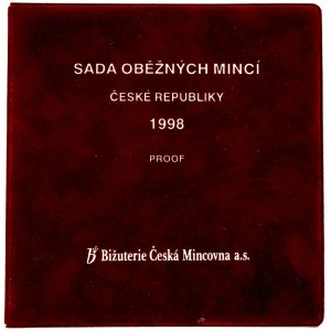 Sady mincí ČSSR - ČSFR - ČR, Sada oběžných mincí ČR 1998