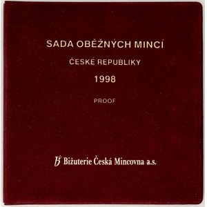 Sady mincí ČSSR - ČSFR - ČR, Sada oběžných mincí ČR 1998