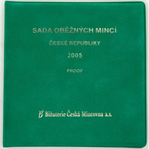 Sady mincí ČSSR - ČSFR - ČR, Sada oběžných mincí ČR 2005