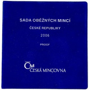 Sady mincí ČSSR - ČSFR - ČR, Sada oběžných mincí ČR 2006