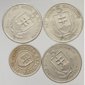 Slovensko 1939 - 1945, Oběhové mince