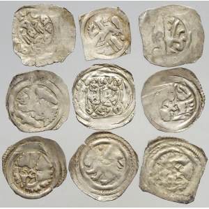 Přemysl Otakar II., Rudolf Habsburský, Albrecht I., Přemysl Otakar II., Rudolf Habsburský, Albrecht I. Štýrské feniky a půlfeniky z let 1260-1298