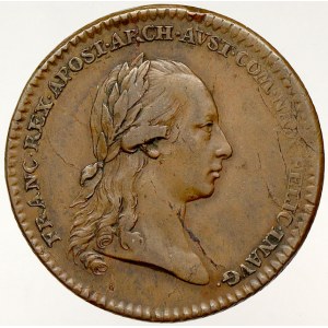 František II. / I., Větší žeton na holdování v Namuru 1792