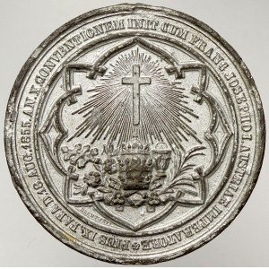 František Josef I., Medaile k uzavření smlouvy s Vatikánem 1855