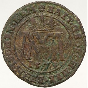 Maxmilián II., Početní groš 1573 K. Hora - Šatný