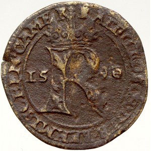 Rudolf II., Početní groš 1590 K. Hora - Šatný