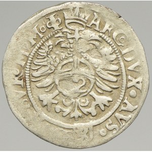 Maxmilián II. (1564-76), 2 krejcar 1569 Jáchymov-Geitzkofler