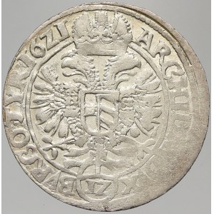 Kiprová mince, 12 krejcar 1621 Vídeň-Fellner
