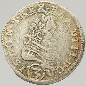 Mince dobrého zrna, 3 krejcar 1628 Graz
