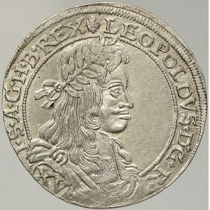 Leopold I. (1657-1705), XV krejcar 1664 Neuburg am Inn - Triangel