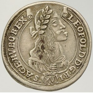Leopold I. (1657-1705), XV krejcar 1675 KB