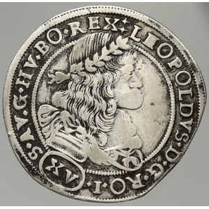 Leopold I. (1657-1705), XV krejcar 1687 NB / P-O