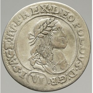 Leopold I. (1657-1705), VI krejcar 1671 KB