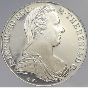 Marie Terezie (1740-80), 1 tolar 1780 S.F. Levantský - NOVORAŽBA