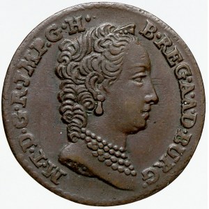 Marie Terezie (1740-80), 1 liard 1750 Antverpy