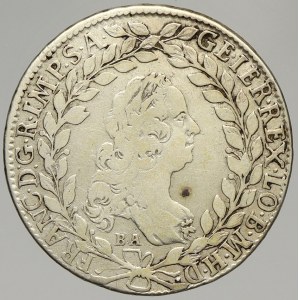 František Lotrinský (1745-65), 20 krejcar 1765 EVM-D BA