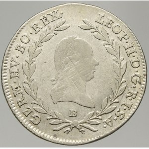 Leopold II. (1790-92), 20 krejcar 1791 B