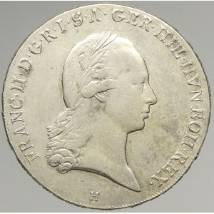 František II./I. (1792-1835), 1 tolar kříž. 1795 H