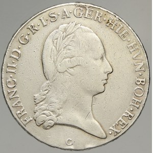 František II./I. (1792-1835), 1 tolar kříž. 1796 C