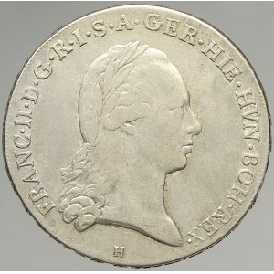František II./I. (1792-1835), 1 tolar kříž. 1796 H