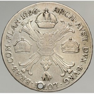 František II./I. (1792-1835), 1 tolar kříž. 1796 H