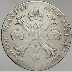 František II./I. (1792-1835), 1 tolar kříž. 1797 C