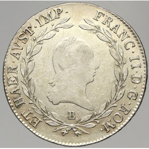 František II./I. (1792-1835), 20 krejcar 1805 B říšská koruna