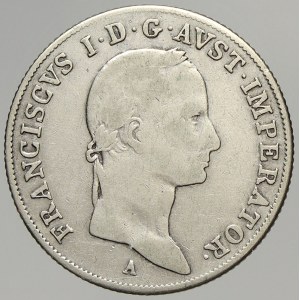 František II./I. (1792-1835), 20 krejcar 1831 A přilehlé stuhy