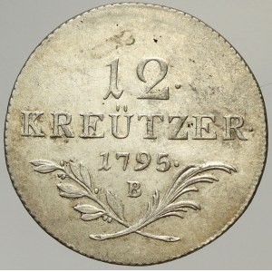 František II./I. (1792-1835), 12 krejcar 1795 B