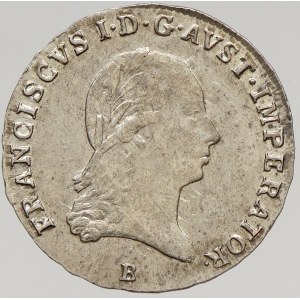 František II./I. (1792-1835), 3 krejcar 1821 B
