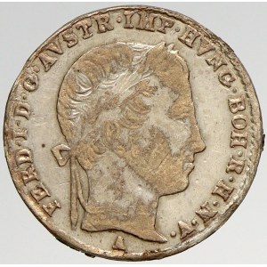 Ferdinand V. (1835-48), 3 krejcar 1837 A