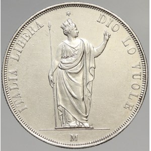 Revoluční ražby (1848 - 1849), 5 lira 1848 M