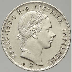 Konvenční měna, 20 krejcar 1855 B