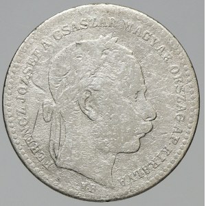 Konvenční měna, 20 krejcar 1868 KB (MAGYAR)