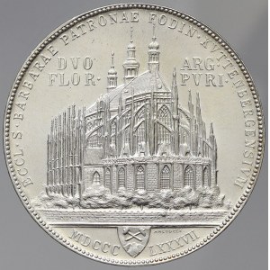Zlatníková měna, 2 zlatník 1887 Kutná Hora, NOVODOBÁ REPLIKA