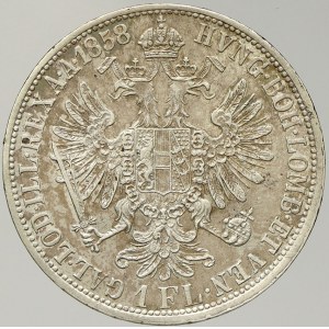 Zlatníková měna, Zlatník 1858 A