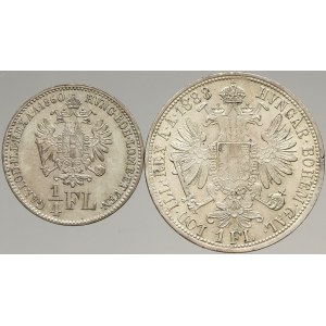 Zlatníková měna, Zlatník 1888, 1/4 zlatník 1860 B