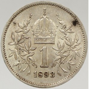 Korunová měna, 1 K 1893