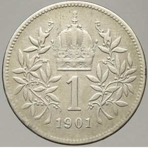 Korunová měna, 1 K 1901
