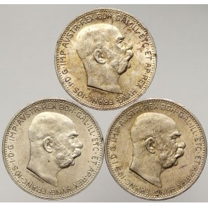 Korunová měna, 1 K 1912, 1914, 1915