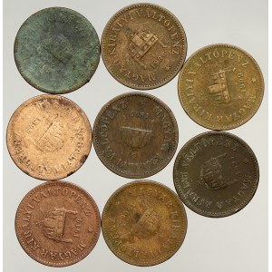 Korunová měna, 2 filler 1895, 1896, 1897, 1898, 1899, 1906, 1909, 1914