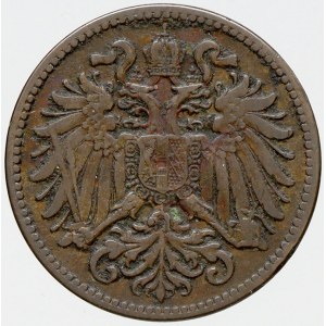 Korunová měna, 2 hal. 1905