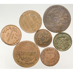 Konvoluty, Konvolut 7 ks mincí 18.-19. století
