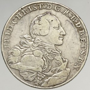 Brandenburg-Bayreuth, Friedrich Christian (1763-69)